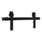 National Hardware National Hardware Designer 72 in. L Matte Black Steel Barn Door Hanger Kit 1 pc N700-005 - alternate 1